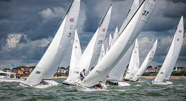 Cowes Classics Week - The final Daring start.