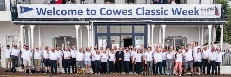 Cowes Classics Week - The regatta team in 2022