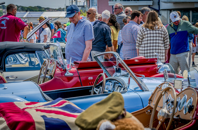Classics Day 2025 on The Parade, Cowes